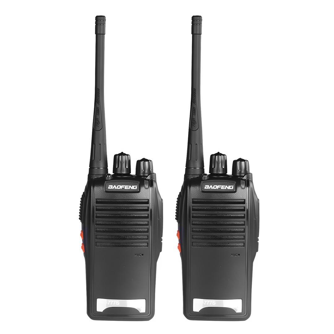 Miniatura Kit 14 Walkie Talkies Baofeng Bf-777S 16 Canais Alcance 12Km