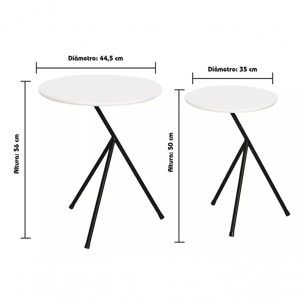 Miniatura Conjunto Mesas De Canto Lateral Mesinha Italy - Verde