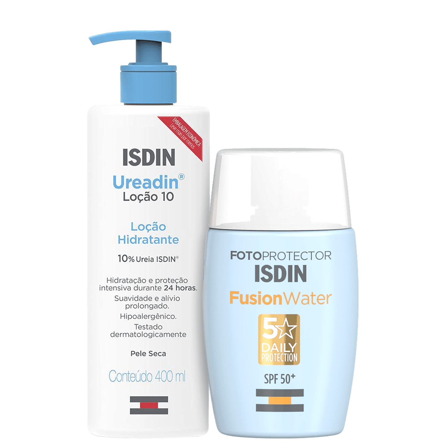 Miniatura Kit ISDIN Hydration Ureadin 10 Fusion Water (2 Produtos)