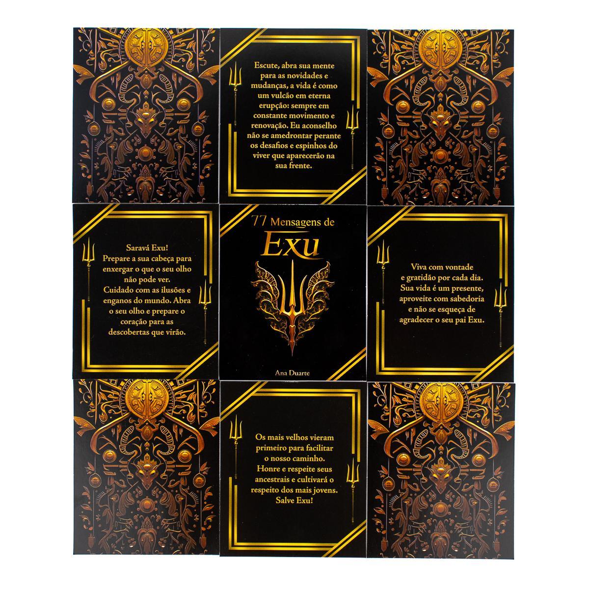 Kit Com 2 Box 77 Mensagens Diárias De Pomba Gira E Exu