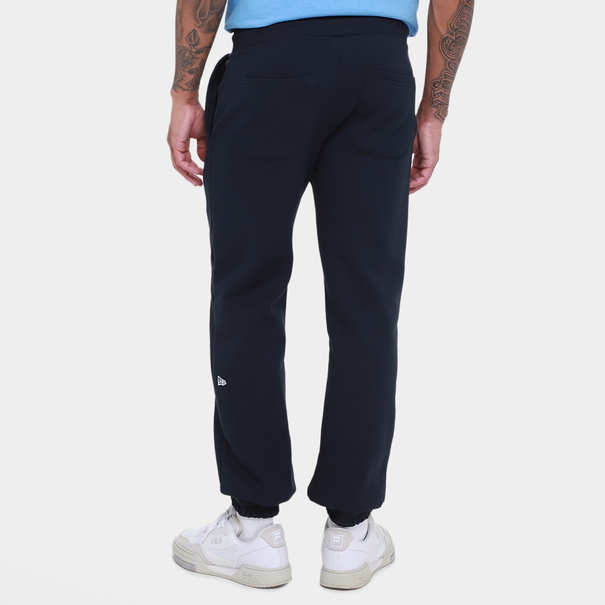 Miniatura Calça Moletom New Era Core Programa Neyyan Masculina Marinho - M