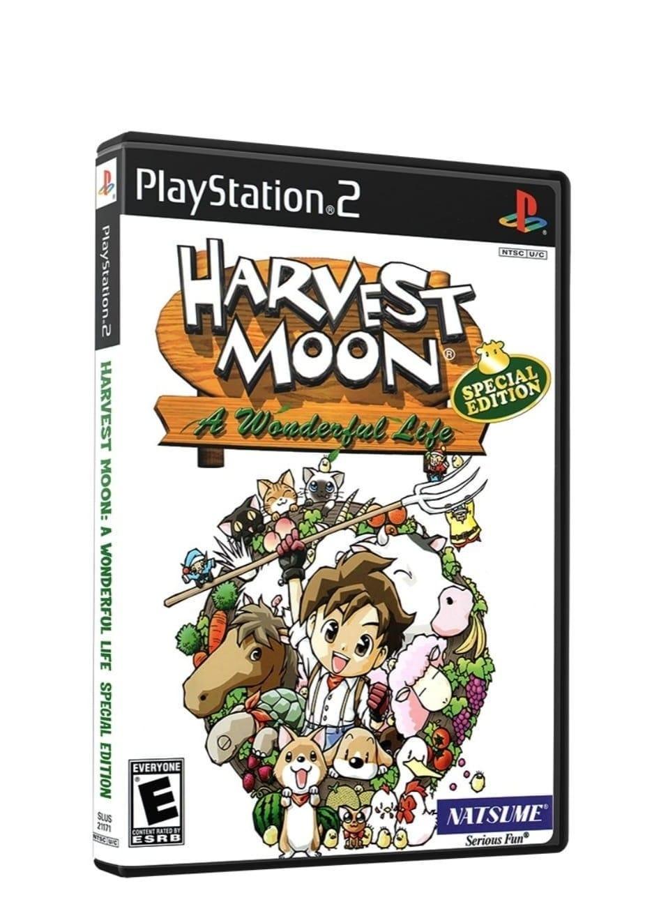 Miniatura Jogo Harvest Moon A Wonderful Life Special Edition -Ps2
