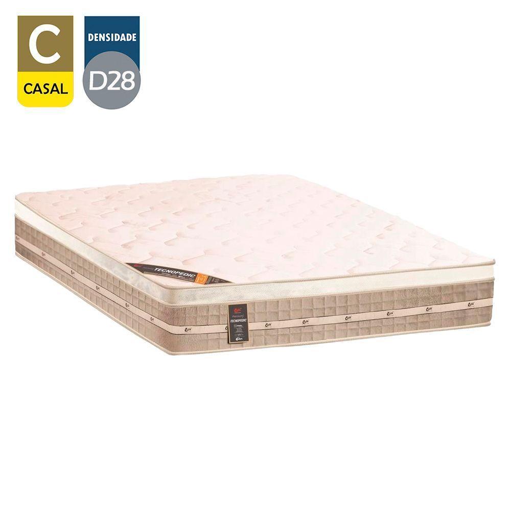 Miniatura Colchão Castor Casal Molas Premium Tecnopedic 138x188x30