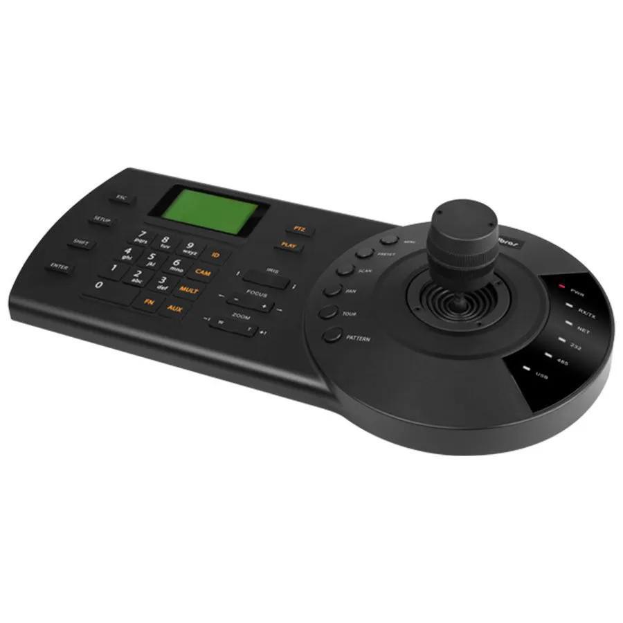 Miniatura Mesa Controladora Híbrida Para Speed Domes Analógicas E Ip