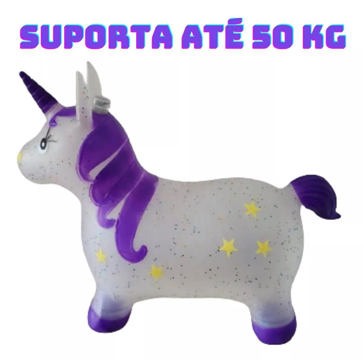 Miniatura Upa Upa Cavalinho Unicórnio Musical Com Glitter