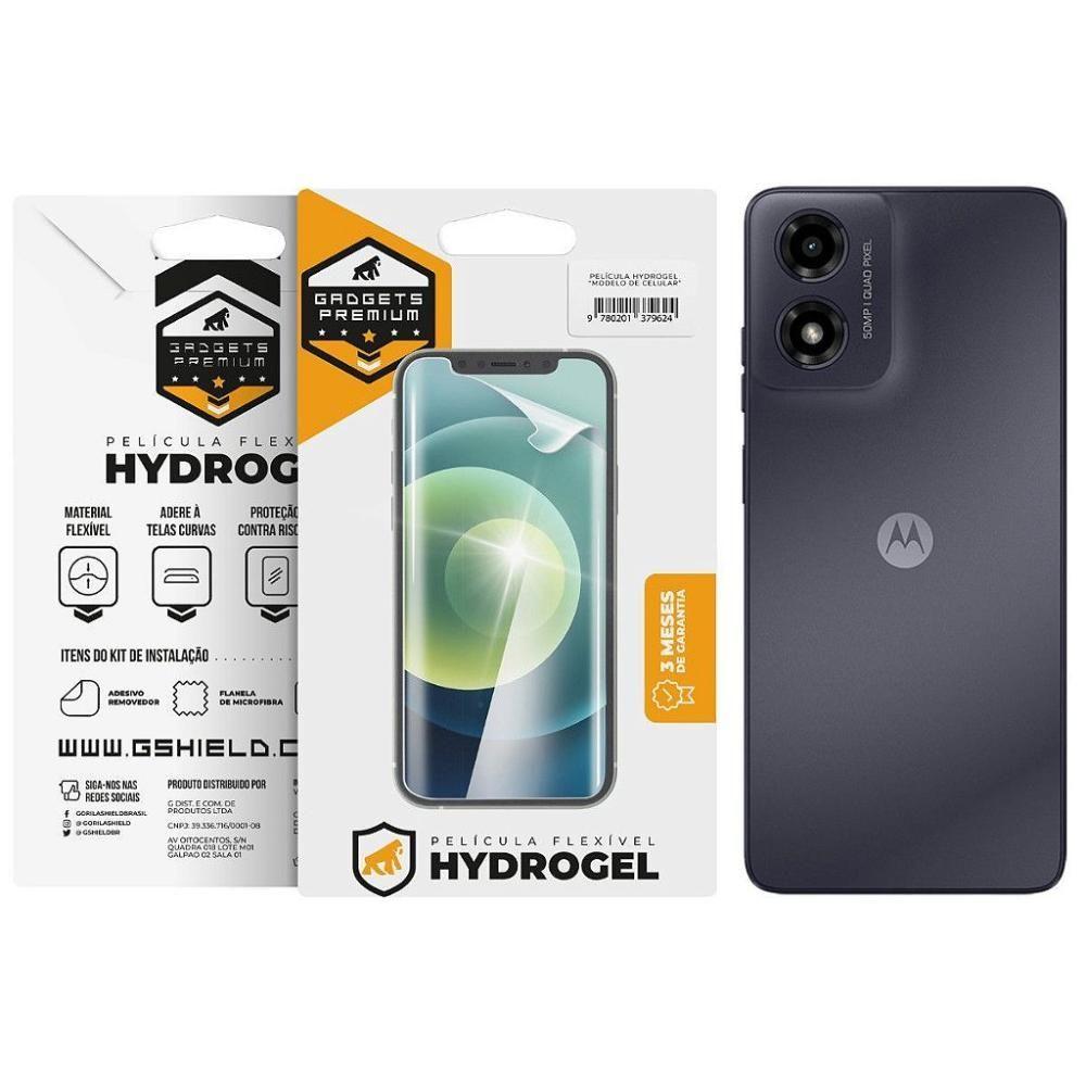 Miniatura Película Para Motorola Moto G04s - Traseira Hydrogel Hd - Gshield
