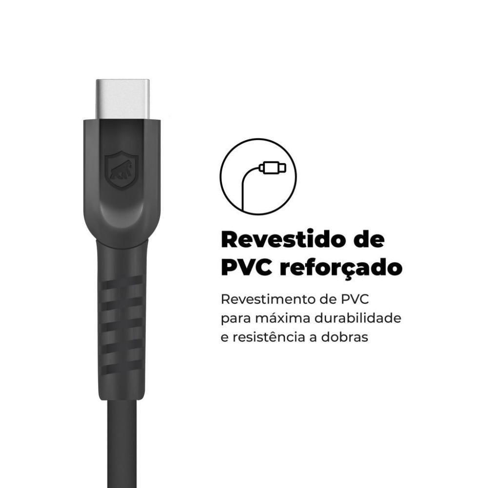 Kit Carregador Veicular Tank E Cabo Dual Shock Tipo C / Tipo C - Gshield