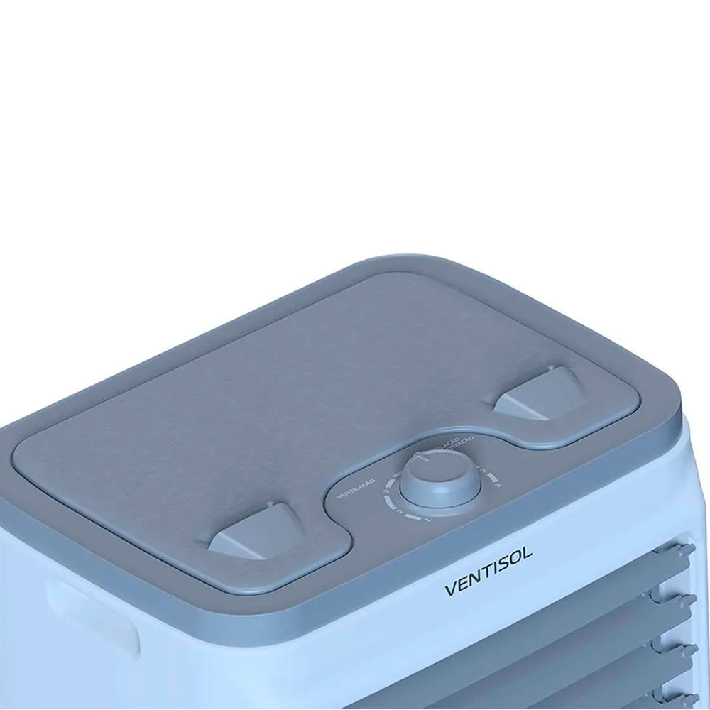 Miniatura Climatizador Clin16-01 BR/CZ 16 Litros 130w Nac Ventisol Branco com Cinza - 110V