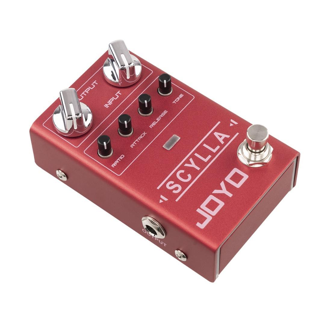 Miniatura Pedal Contrabaixo Joyo Compressor Scylla
