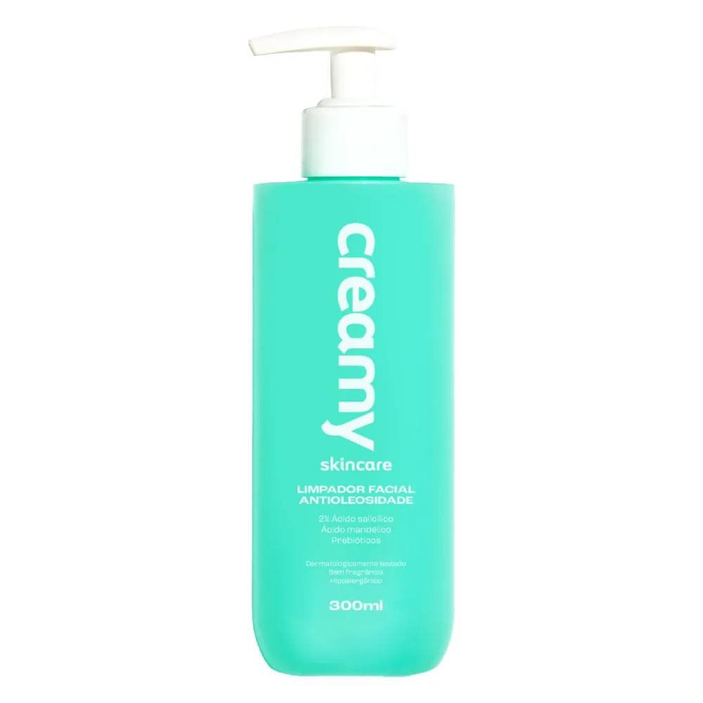 Limpador Facial Creamy Antioleosidade 300ml