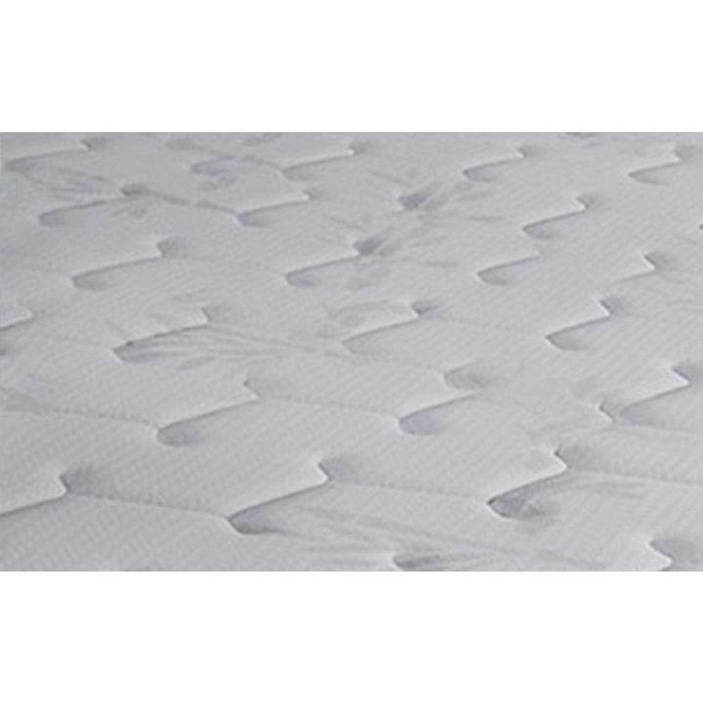 Miniatura Cama Box Baú Casal: Colchão Molas Pocket Ensacadas Castor Premium Gel + Base Gray(138X188)