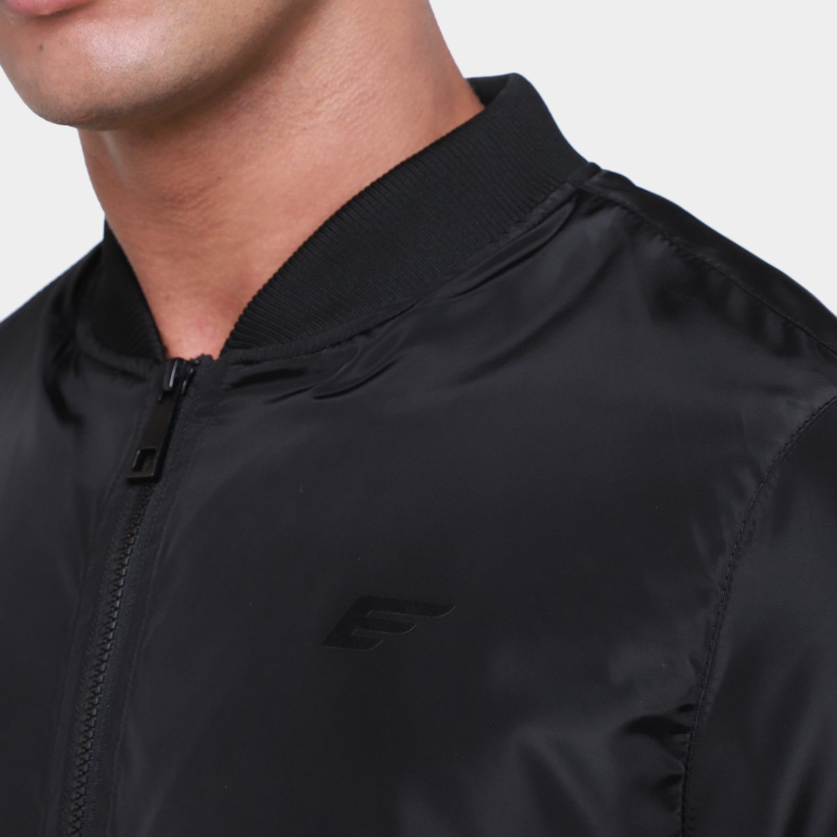 Miniatura Jaqueta Bomber Ellus Nylon Light Masculina Preto - G