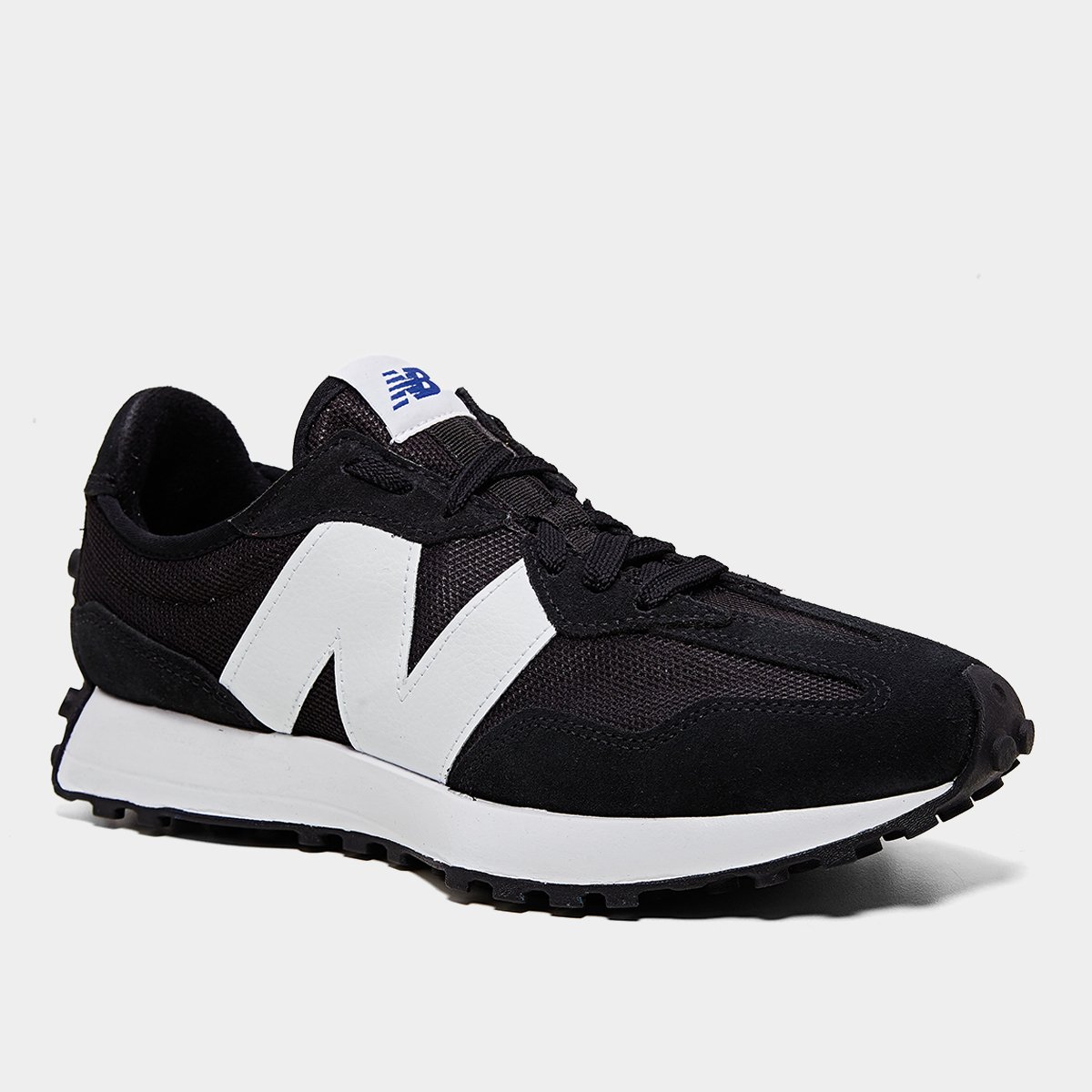 Miniatura Tênis New Balance 327 V1 Preto+Branco - 34