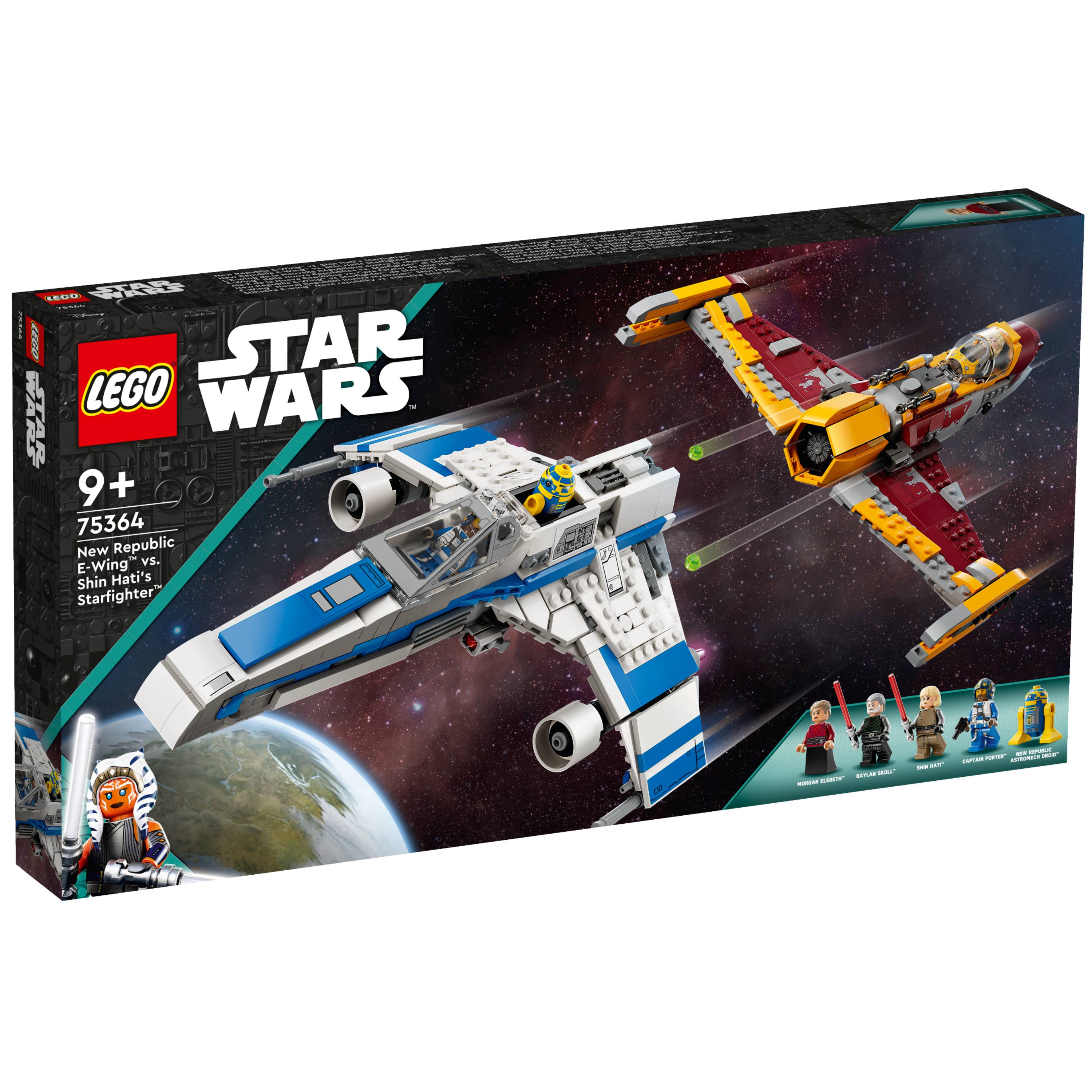 LEGO Star Wars - E-Wing da Nova República™ vs. Caça Estelar de Shin Hati™