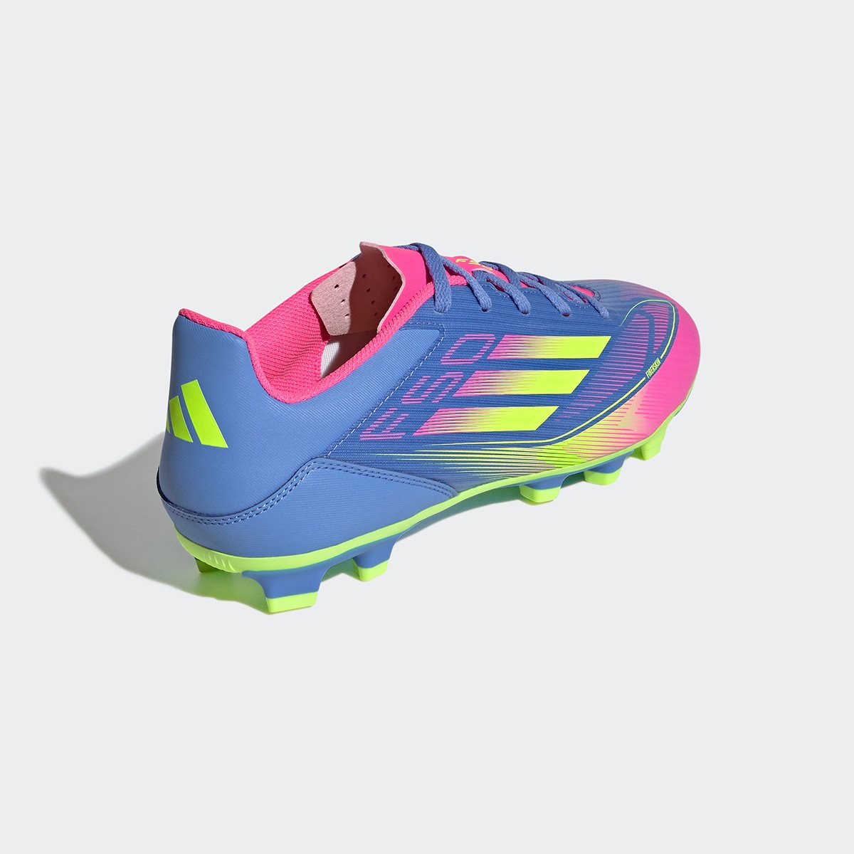 Miniatura Chuteira Campo Adidas F50 Club Unissex Azul+Verde - 39