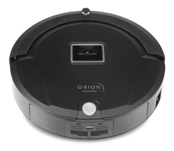 Miniatura Robô Aspirador Premium - Varre E Aspira - Preto - 110V/220V