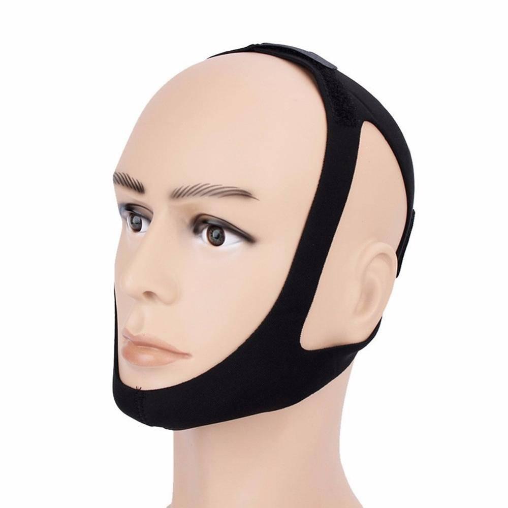 Miniatura Faixa Anti Ronco Apneia Neoprene Com 3 Pontos