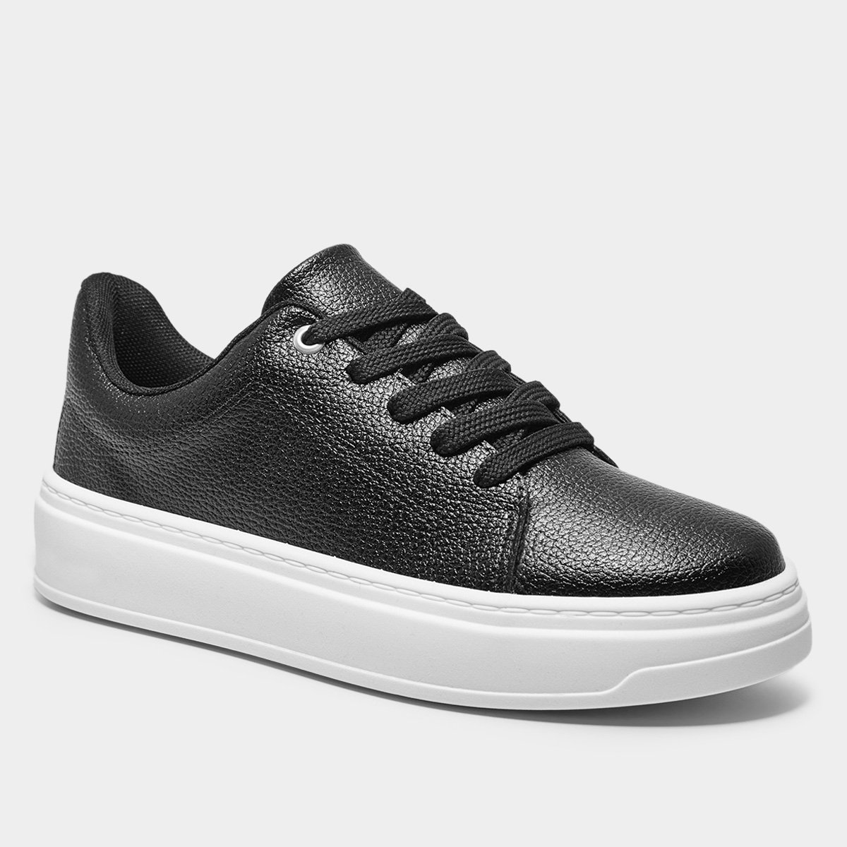 Miniatura Tênis Beira Rio Casual Textura Feminino Preto - 34