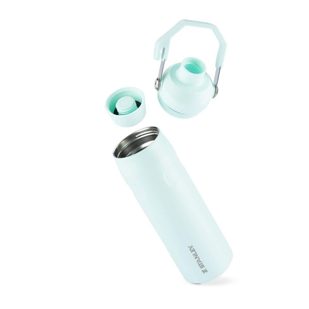 Miniatura Garrafa Térmica Aerolight Fast Em Inox Mint 710ml Stanley