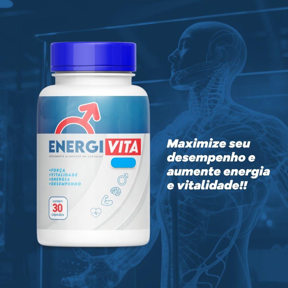 Miniatura Kit 12x Energi Vita Suplemento Alimentar 30 Cápsulas B