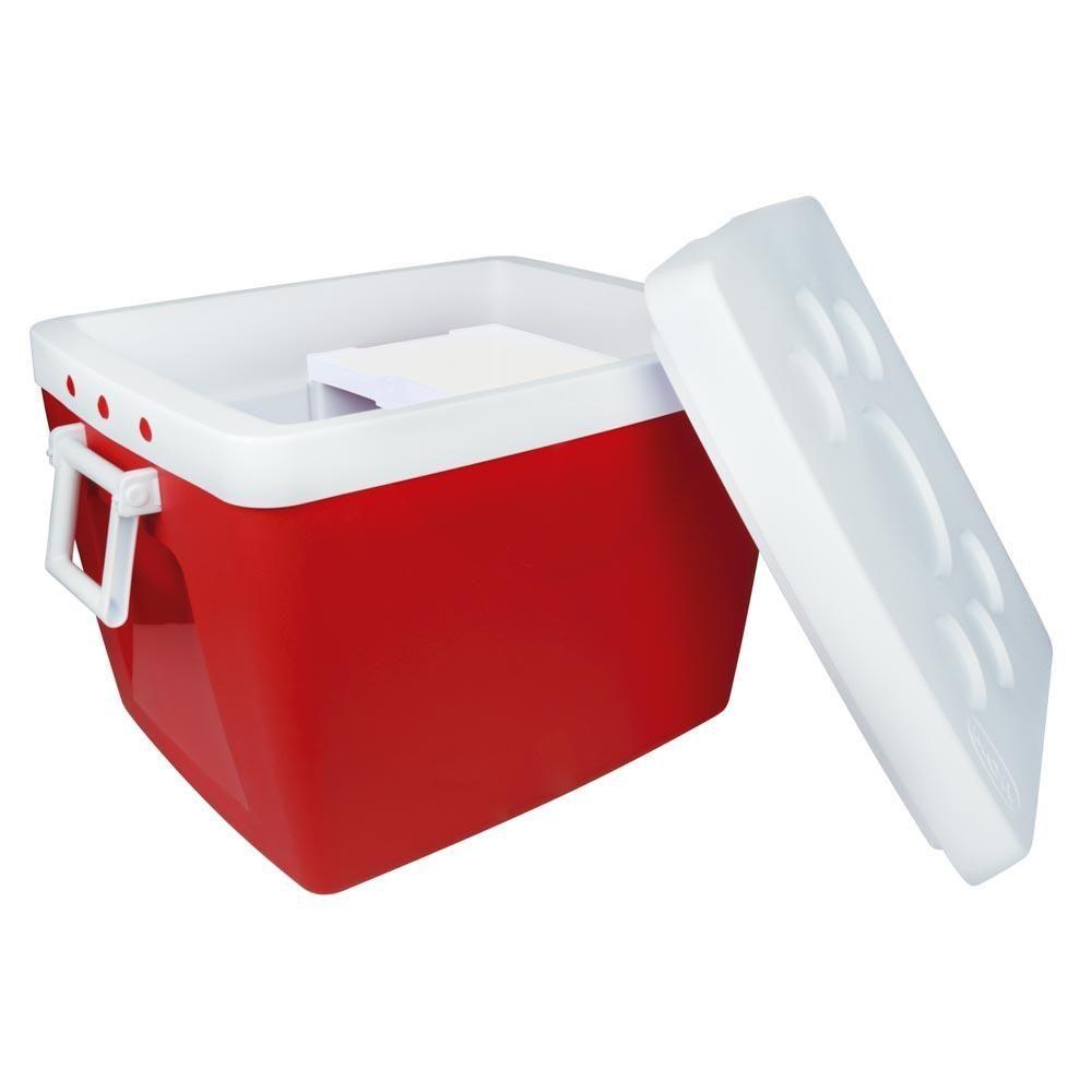 Caixa Térmica 75l Grande Cores Cooler Bebidas Mor Vermelho