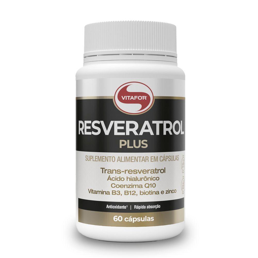 Miniatura Resveratrol Plus Vitafor 60 Cápsulas