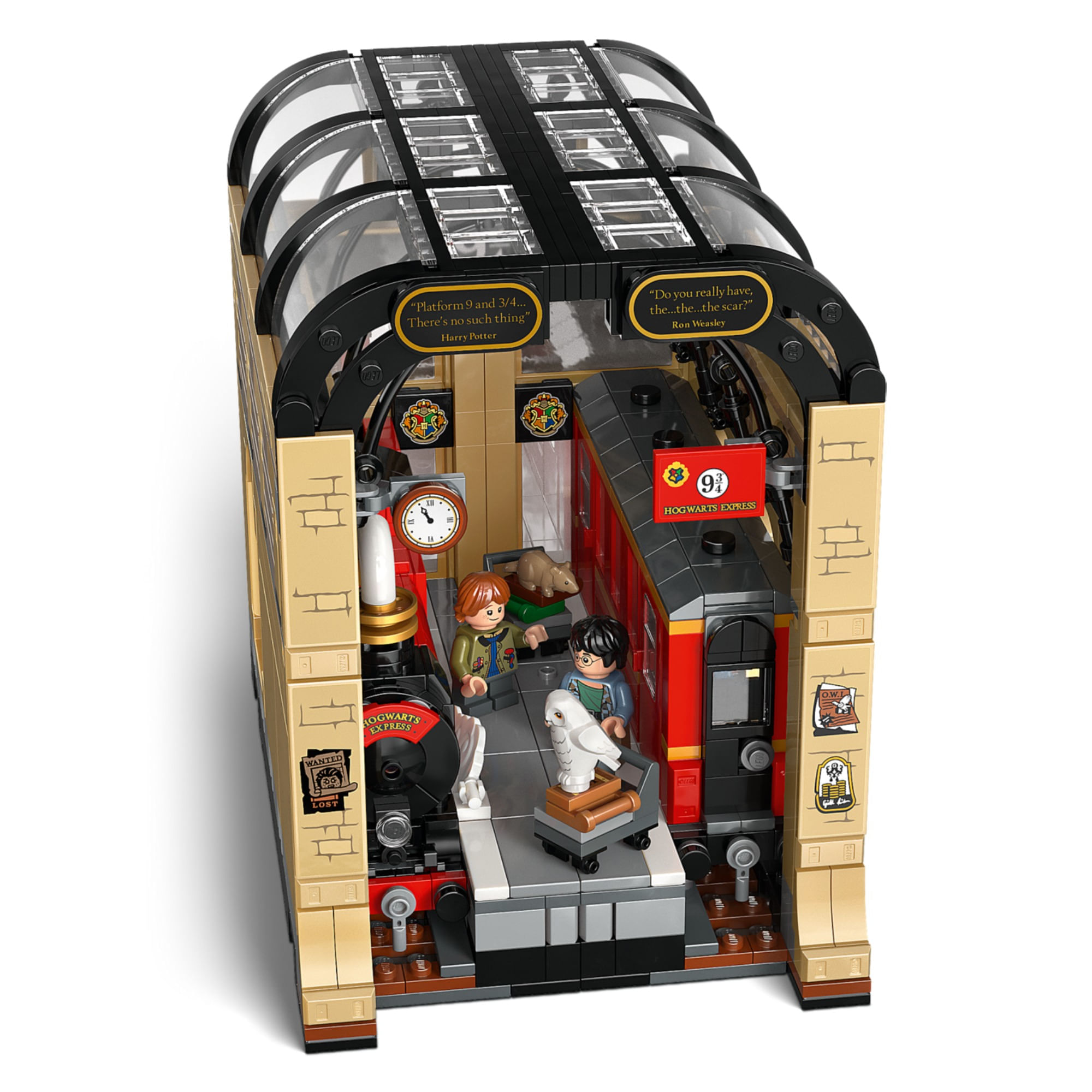 Miniatura LEGO® Harry Potter™ - Aparador de Livros: O Expresso de Hogwarts™