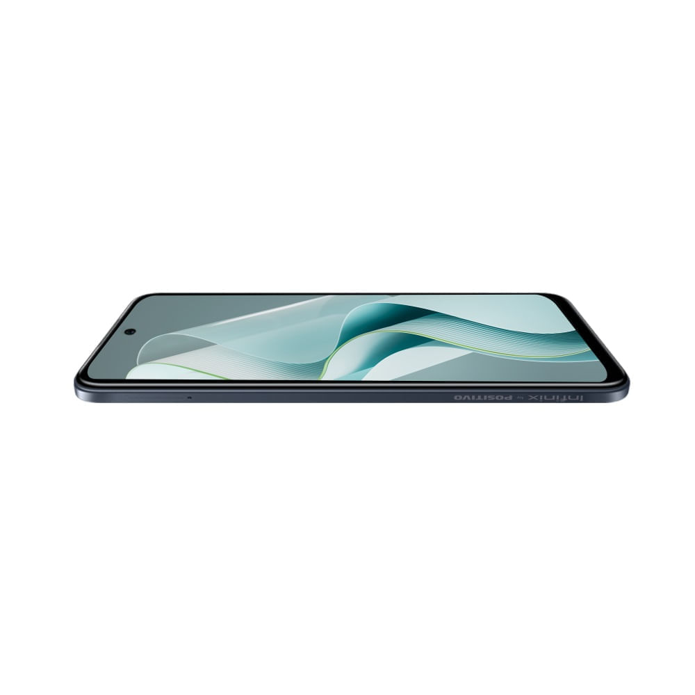 Smartphone Infinix Hot 50i 4GB RAM 256GB 4G Câmera Dupla 48MP+ Selfie 8MP NFC 5000mAh 6,7” 120Hz - Preto Obsidiana