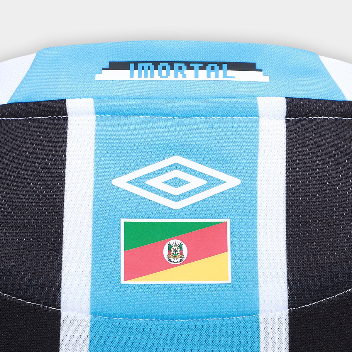 Camisa Grêmio I 25/26 Jogador Umbro Masculina Azul+Preto - G