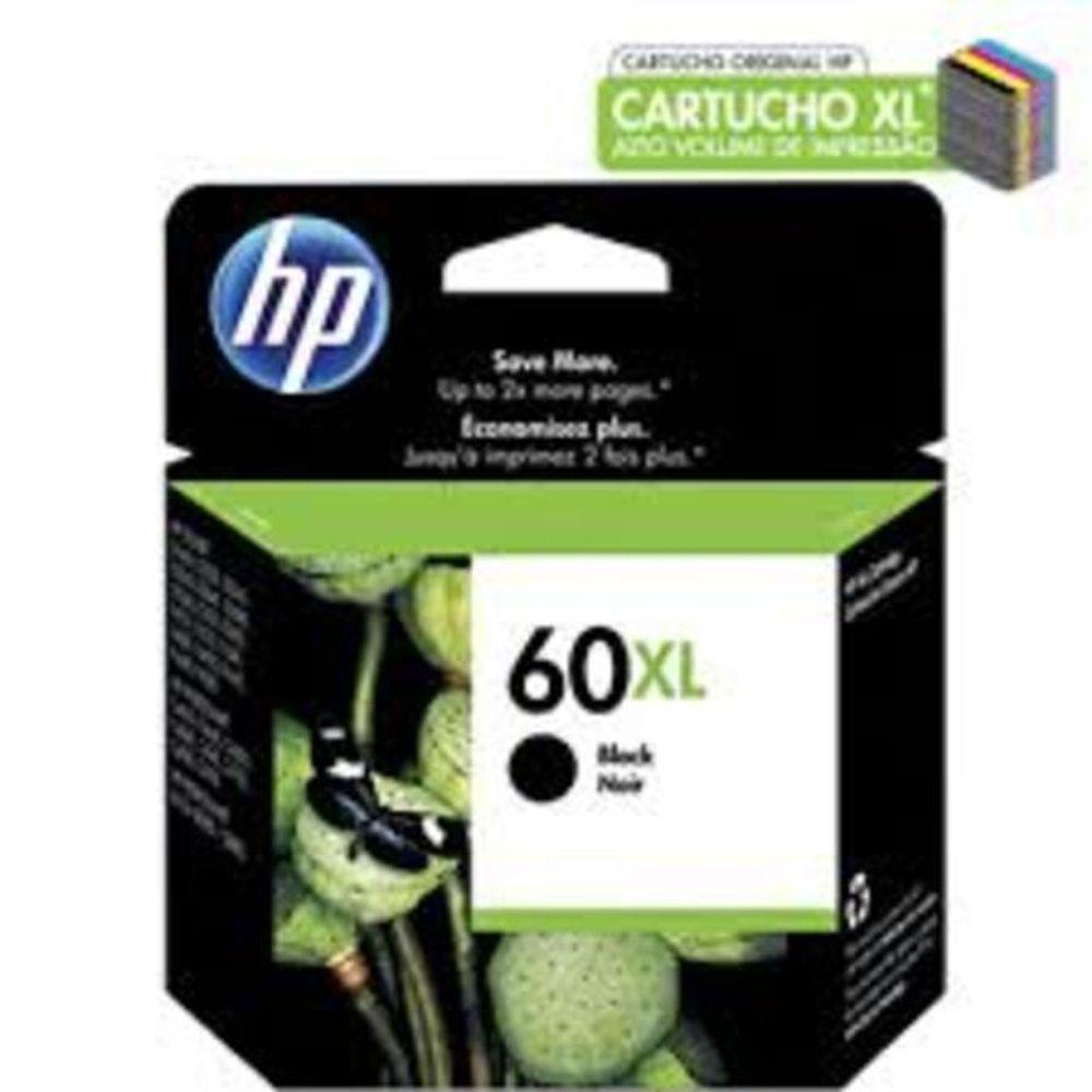 Miniatura Cartucho Hp 60xl Cc641wb Preto