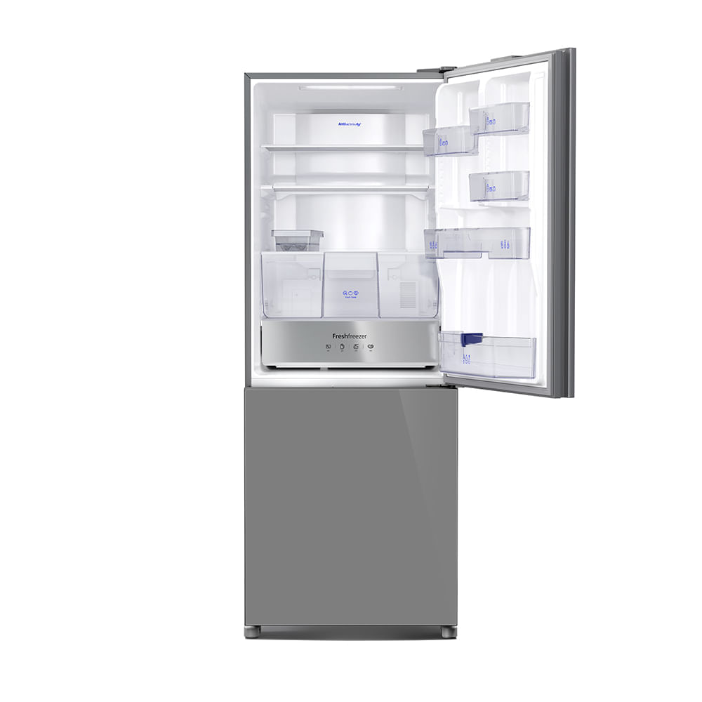 Miniatura Geladeira Panasonic BB65 Diamond Glass Inverse Frost Free 450L Inverter A+++ - NR-BB65GVFM 110v