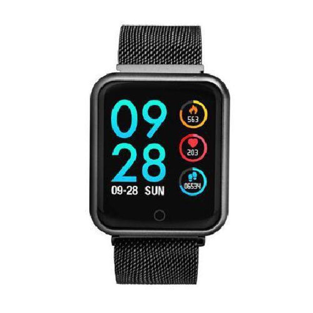 Miniatura Smartwatch P70 Relógio Inteligente Sports Preto