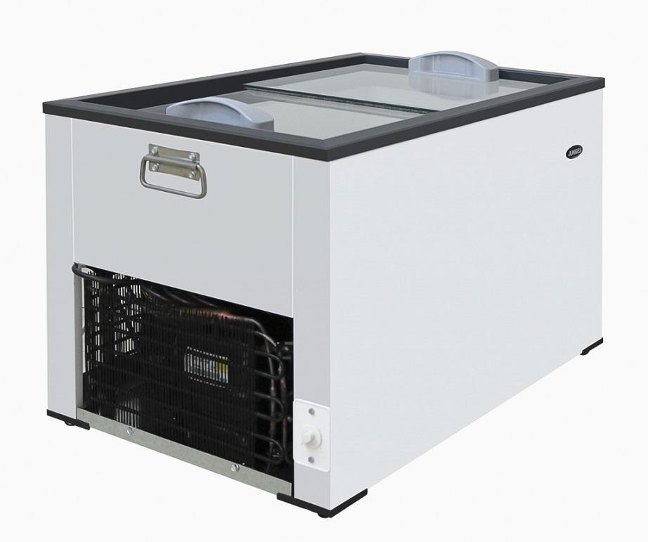 Miniatura Freezer 70 Litros ( Mini Freezer ) Com Tampa De Vidro