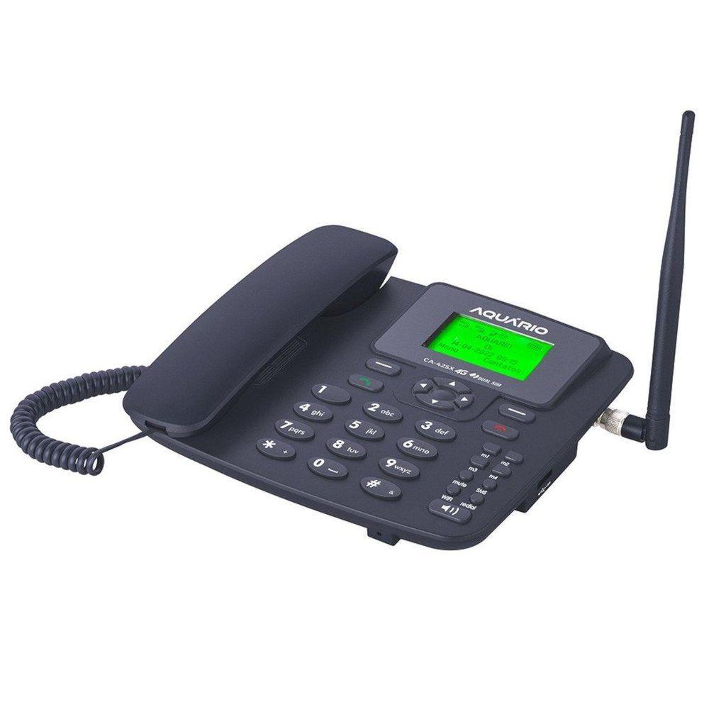 Miniatura Telefone Celular Fixo De Mesa Wi-fi Dual Sim 700, 850, 900, 1800, 1900, 2100, 2600mhz Ca-42sx 4g
