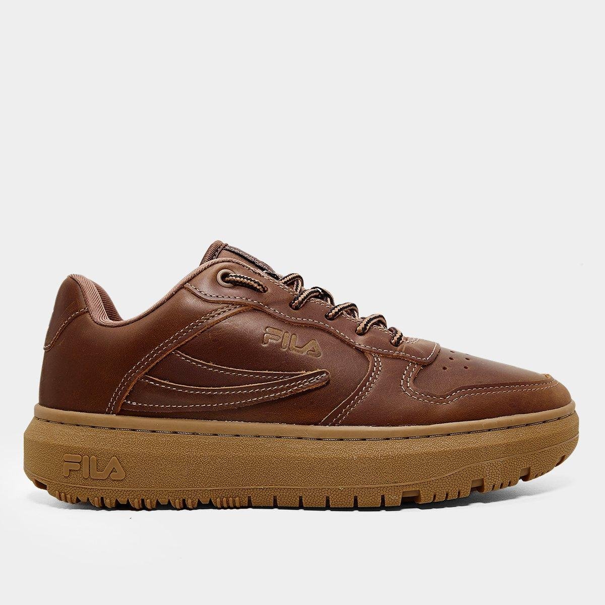 Miniatura Tênis Fila Fx-100 All Terrain Low Feminino Marrom - 34