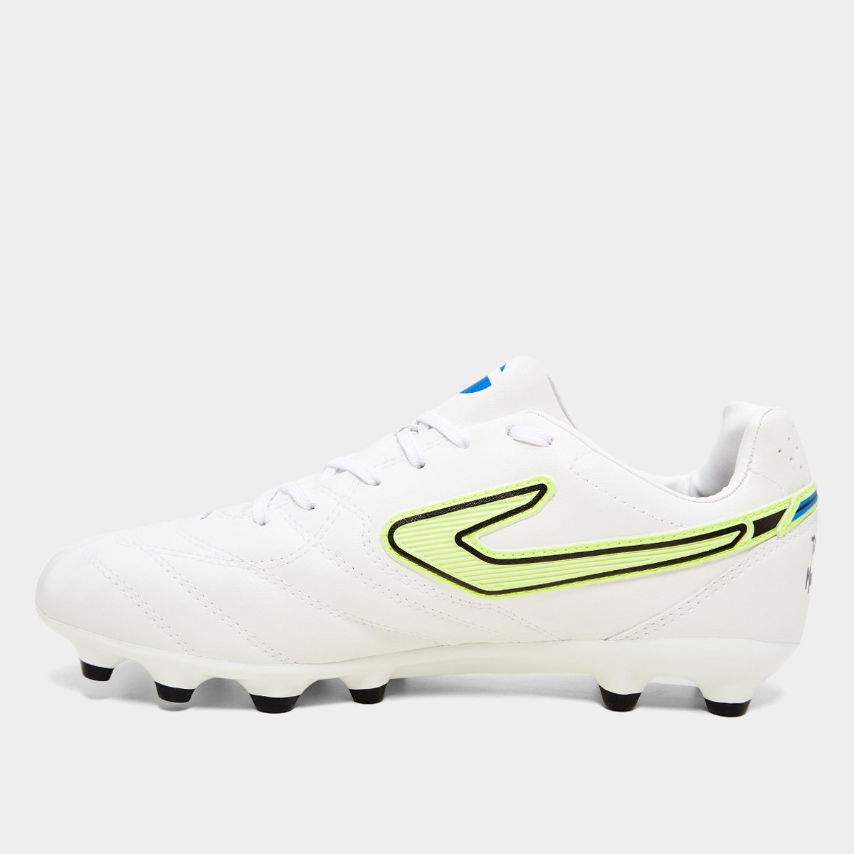 Chuteira Campo Topper Maestro Club V Unissex Branco+Verde - 39