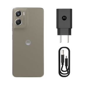 Smartphone Motorola Moto g06 4G Tela 6,9” 256GB Câmera 50MP Bege