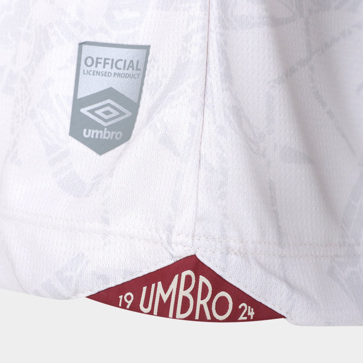 Miniatura Camisa Fluminense III 24/25 s/n° Torcedor Umbro Feminina Branco - GG