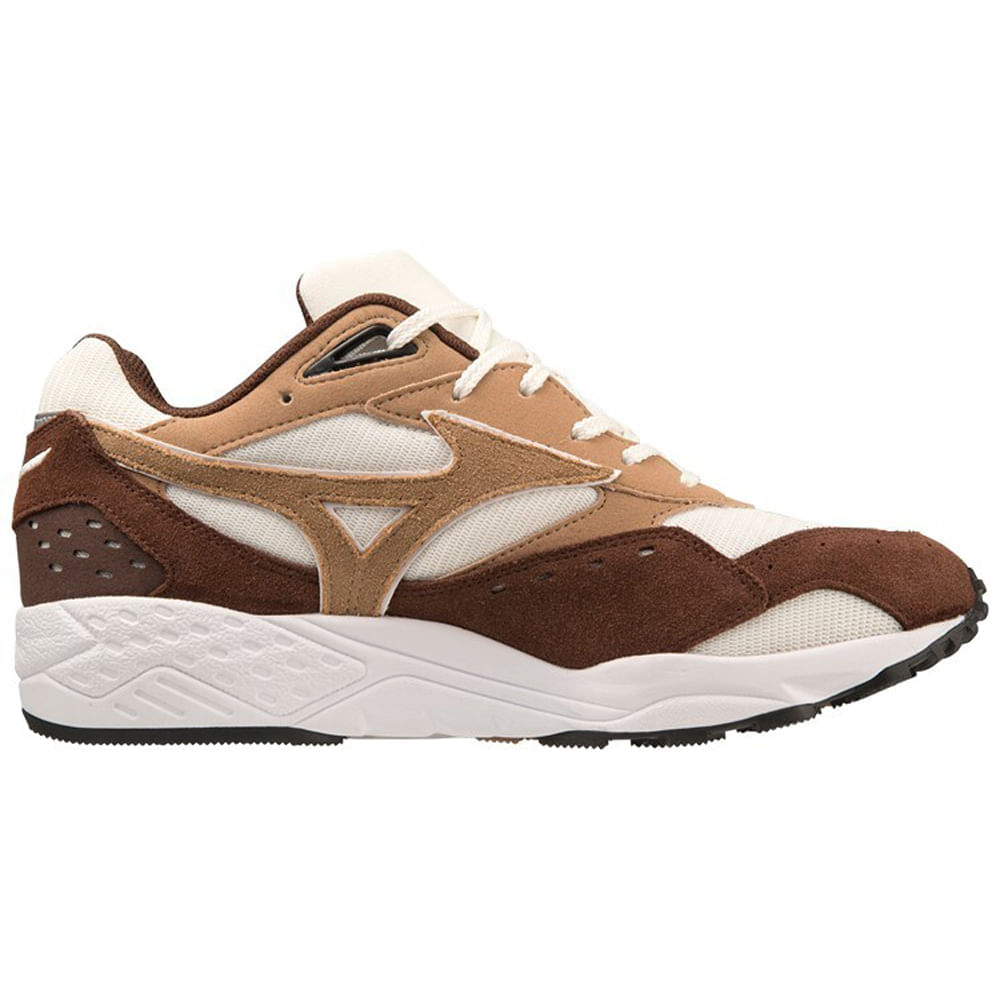 Miniatura Tênis Casual Unissex Mizuno Contender Marrom - 34