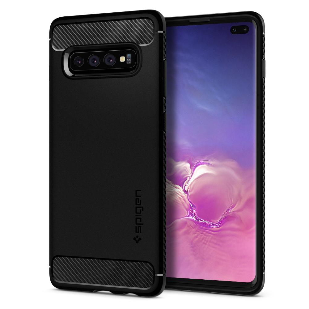 Miniatura Capa Spigen Galaxy S10 Plus Rugged Armor
