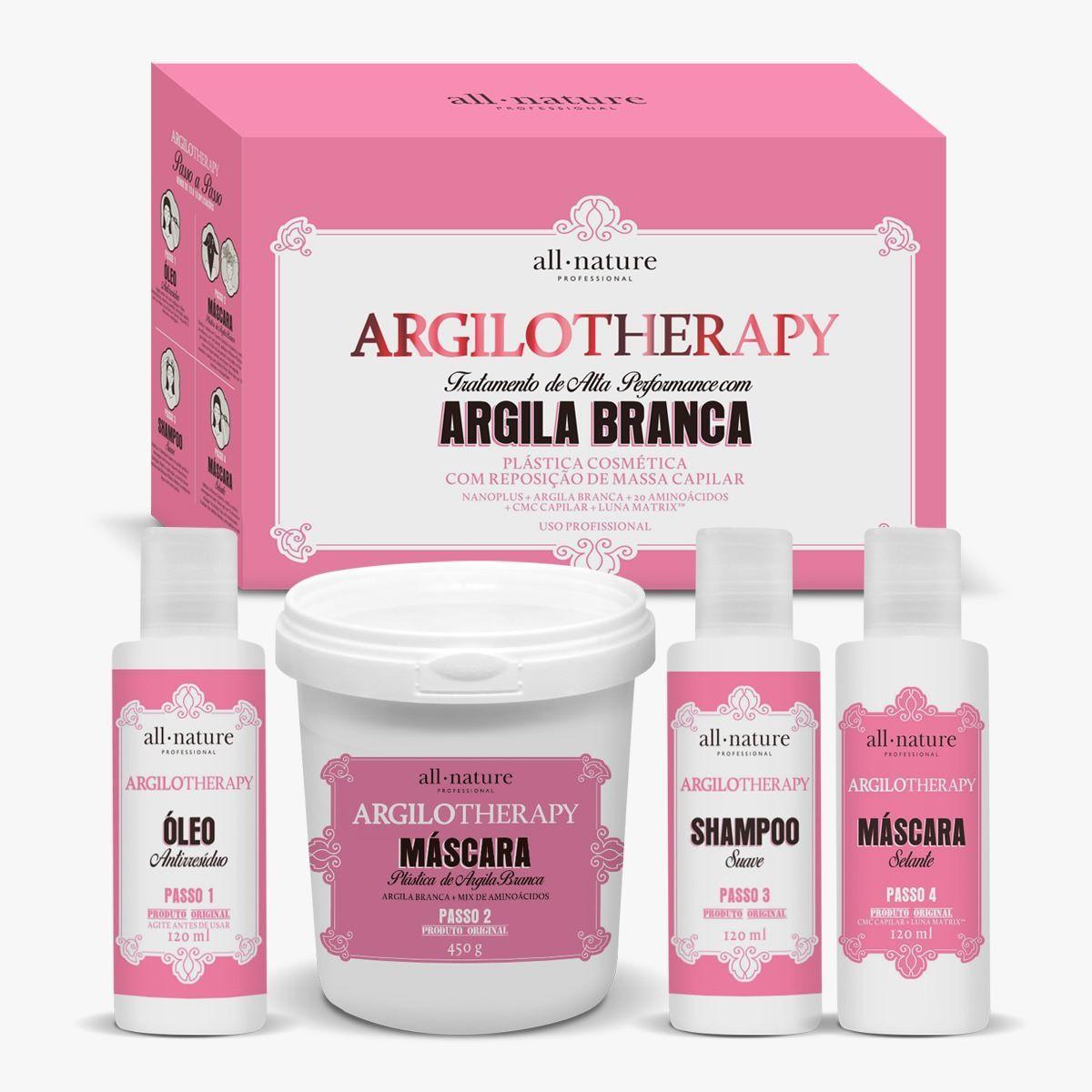 Miniatura Kit Argilotherapy All Nature Mini Tratamento Poderoso
