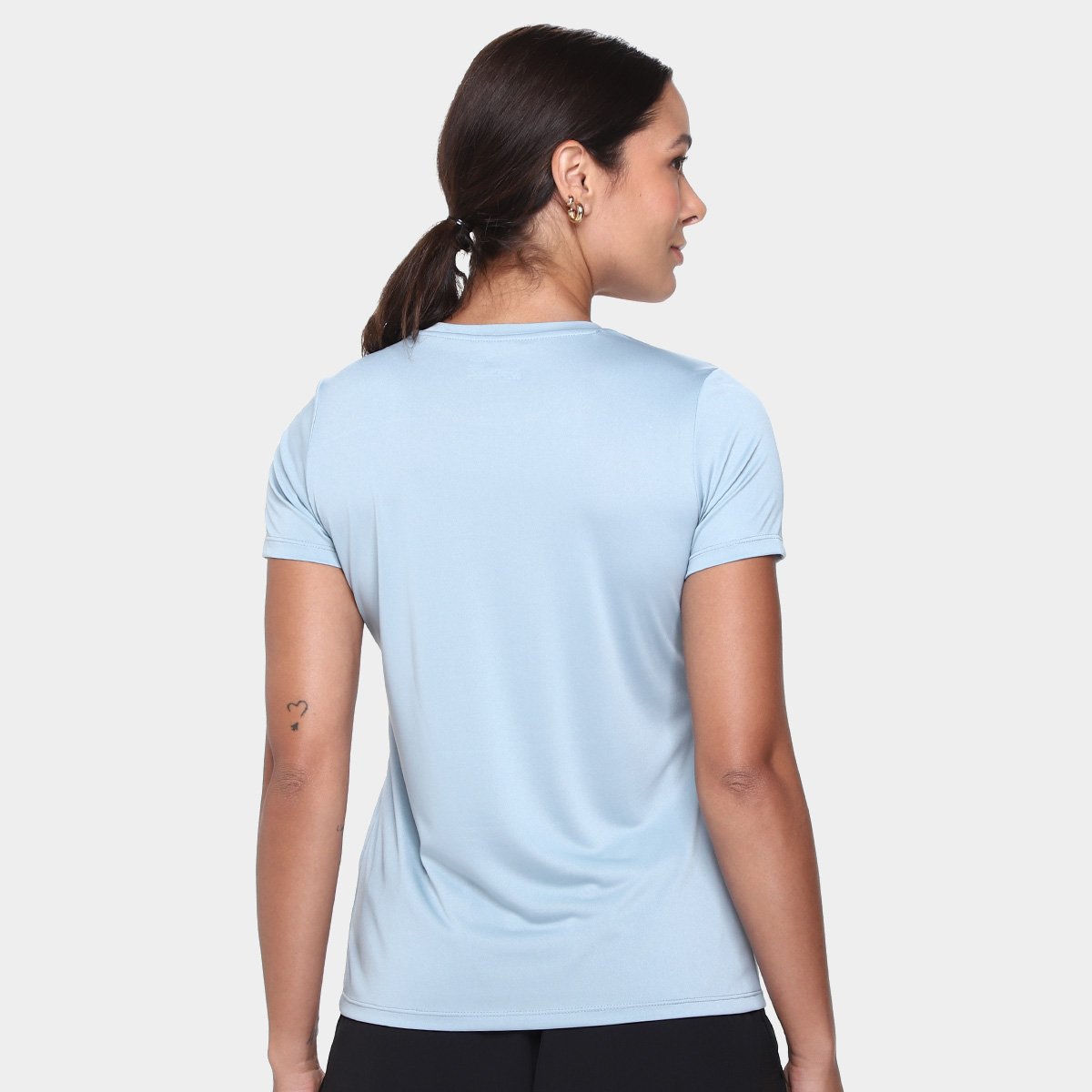 Miniatura Camiseta Mizuno Energy 2.0 Feminina Azul Claro - G