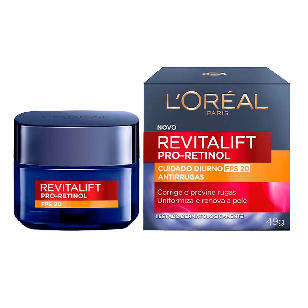 Miniatura Creme Facial Anti-Rugas L'Oréal Paris Revitalift Pró Retinol 49g