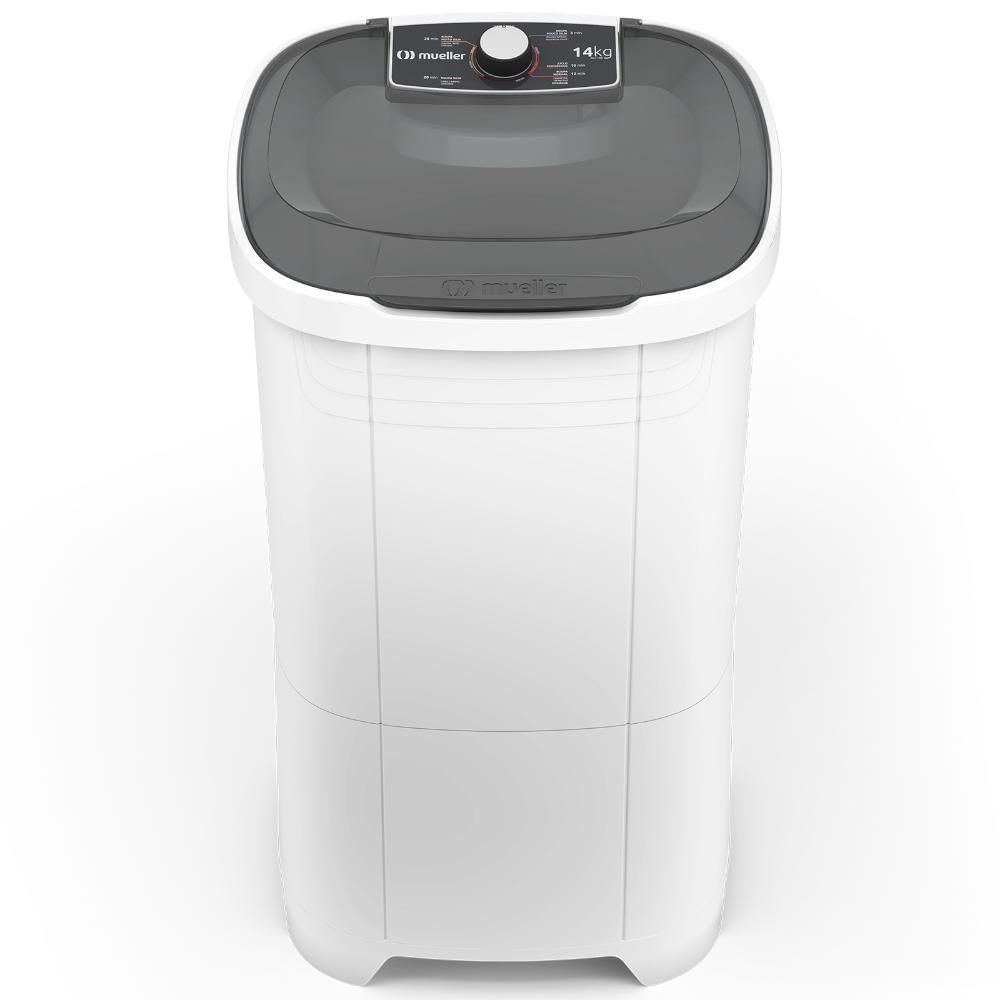 Miniatura Tanquinho De Lavar Roupa Mueller 14 Kg Semiautomático MLT14B Branco 220V