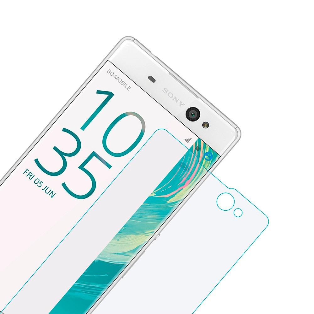 Miniatura Kit Capa Fumê para Sony Xperia XA + Película de Vidro