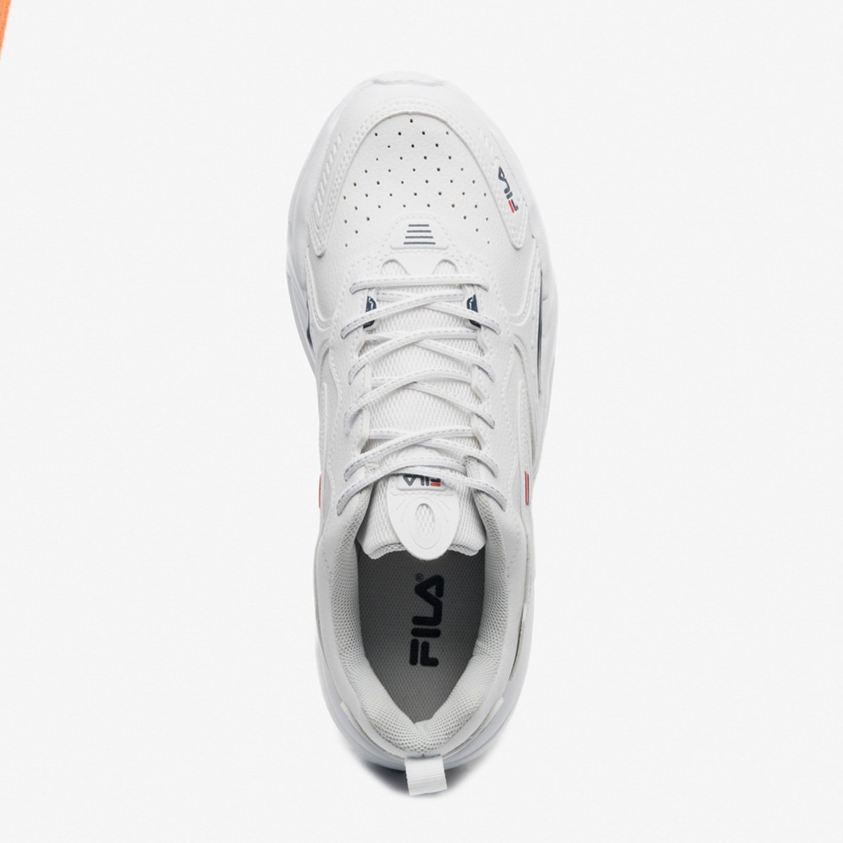 Miniatura Tênis Fila Street Fit 2 Feminino Branco+Marinho - 37