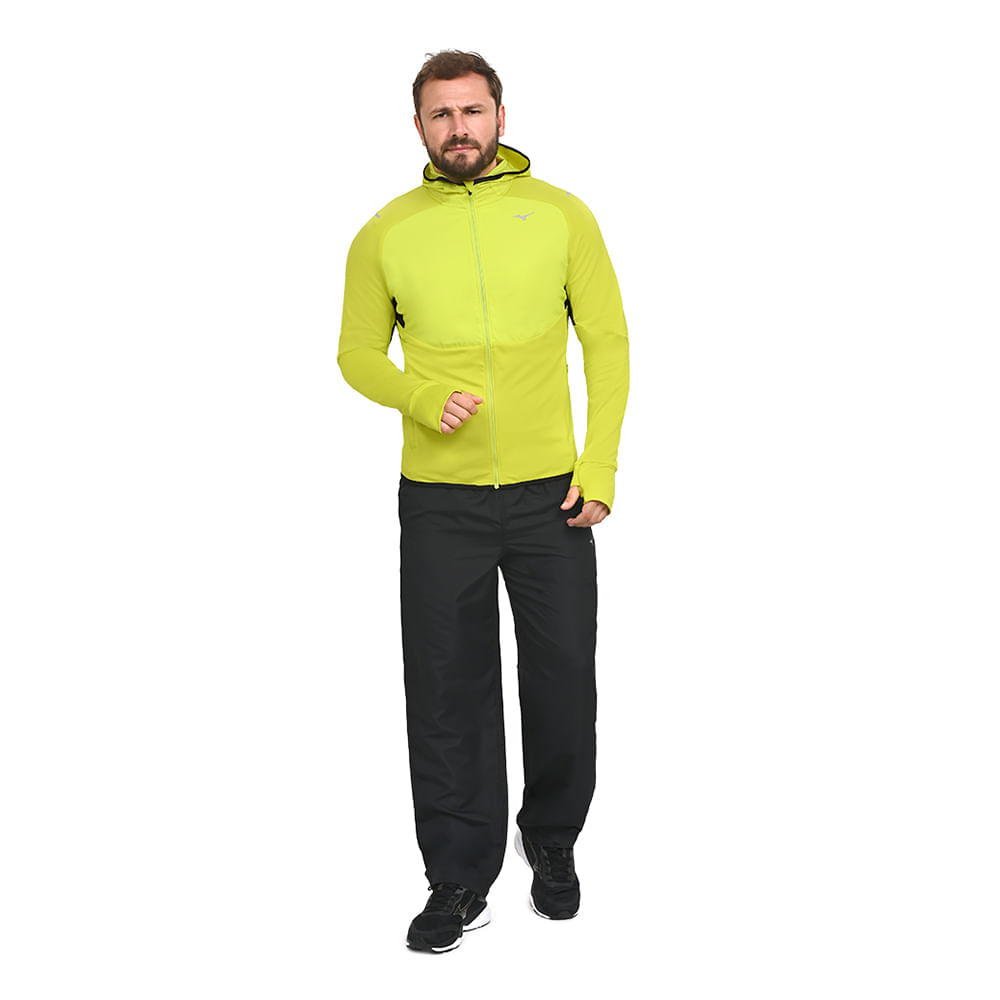 Jaqueta de Corrida Masculina Mizuno Warmalite Hybrid G Azul