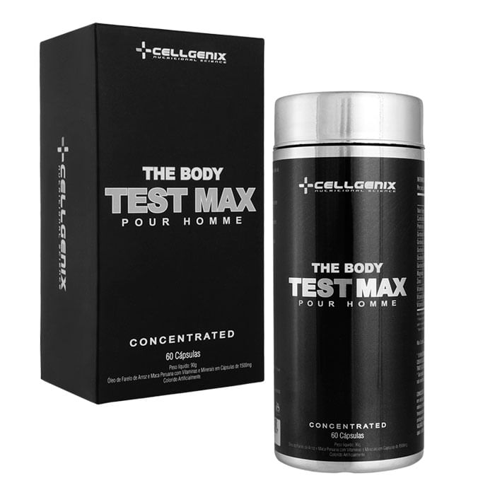 Miniatura The Body Test Max 60 Cápsulas - Cellgenix