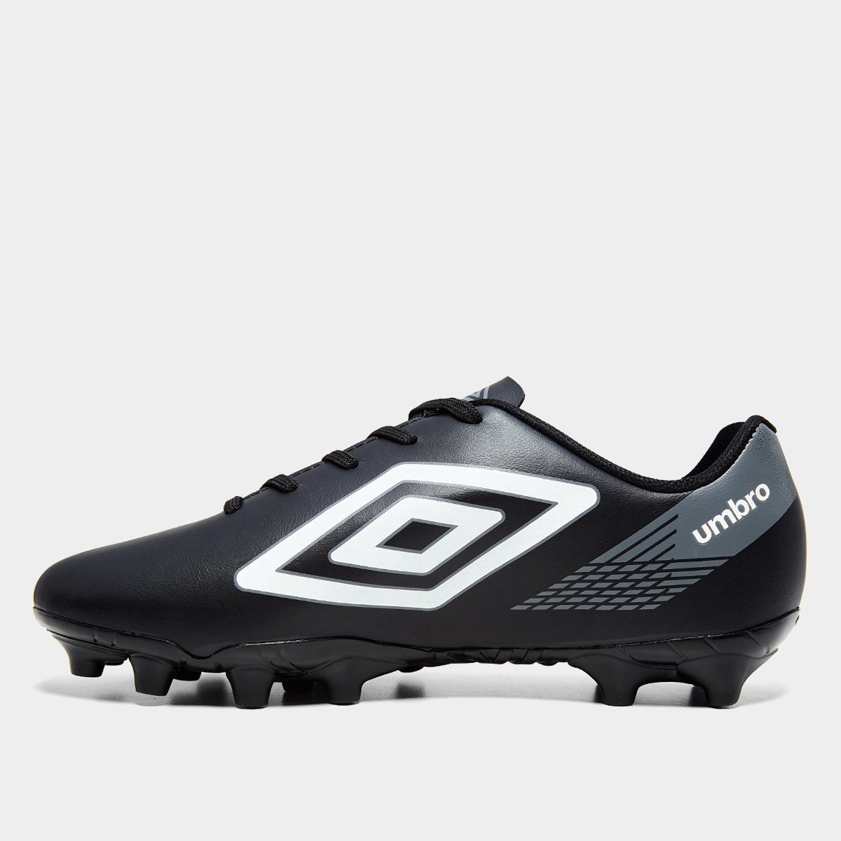 Chuteira Campo Umbro On Unissex Preto+Grafite - 42