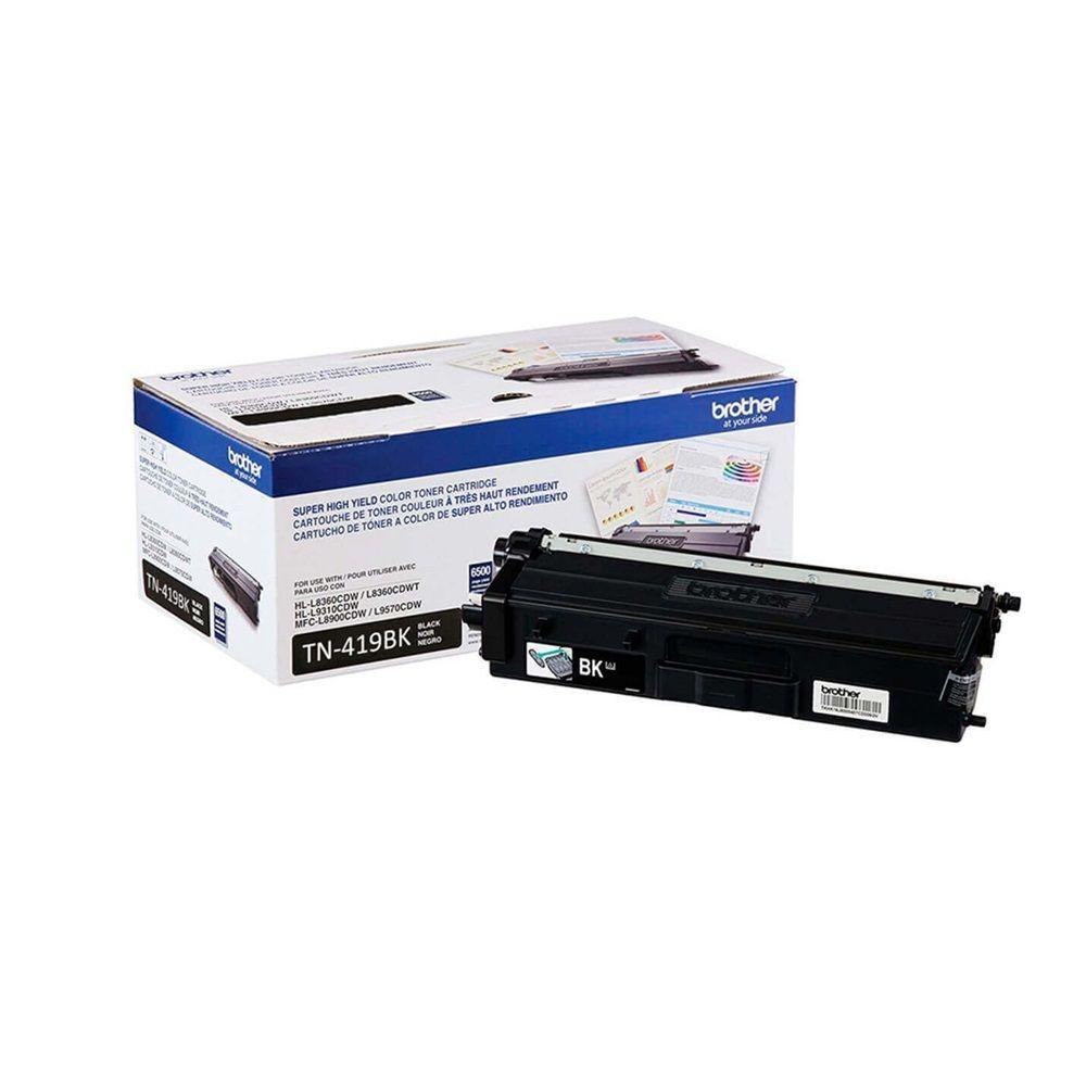 Miniatura Cartucho De Toner Brother Tn419 Black / Preto Tn-419 Original Tn419bk Tn-419bk